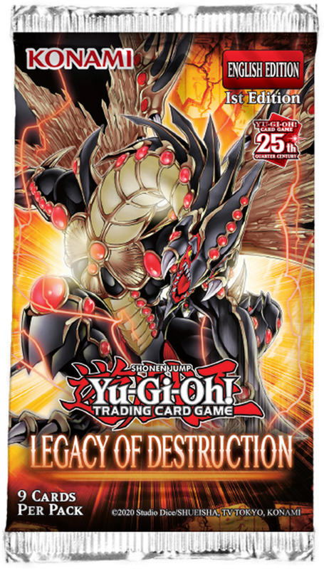 Yu-Gi-Oh! Sealed Booster BOX Legacy of Destruction (24 packs)