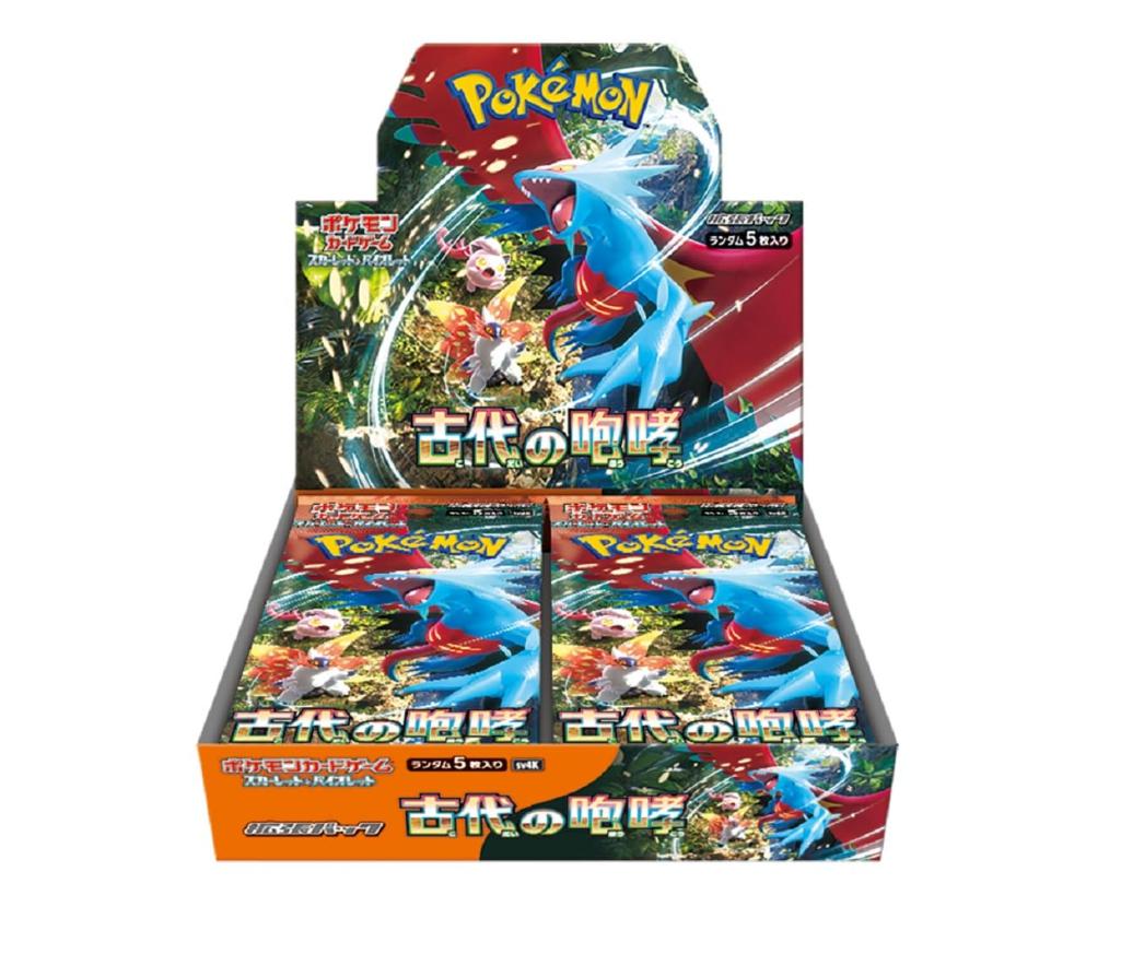 Pokemon Japanese: Ancient Roar SV4K Booster Box