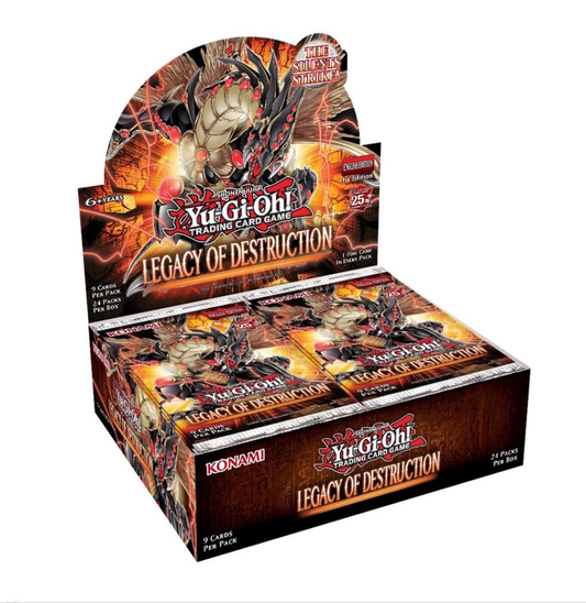 Yu-Gi-Oh! Sealed Booster BOX Legacy of Destruction (24 packs)