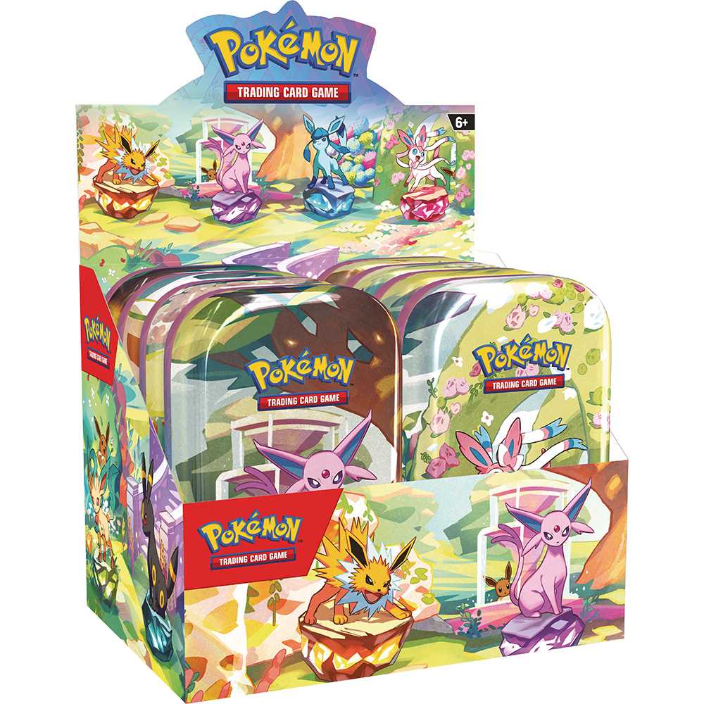 Pokémon TCG: Scarlet & Violet 8.5 - Prismatic Evolutions – Mini Tin Assorted English