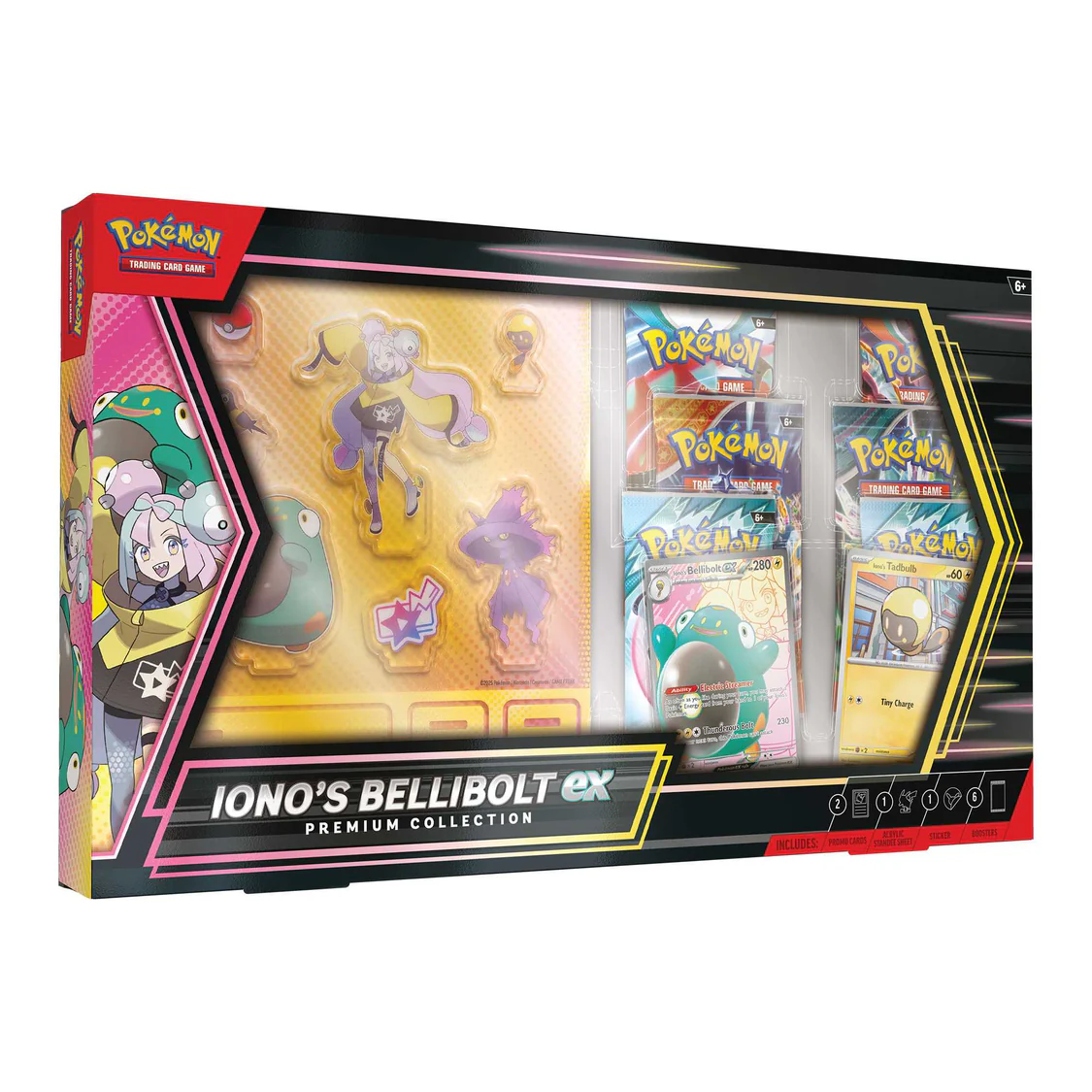 Pokémon TCG: Iono’s Bellibolt ex Premium Collection English