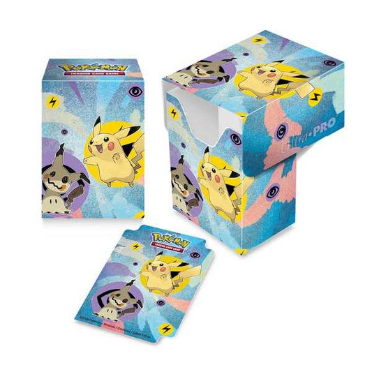 Ultra Pro Pokémon PIKACHU & MIMIKYU DECK BOX