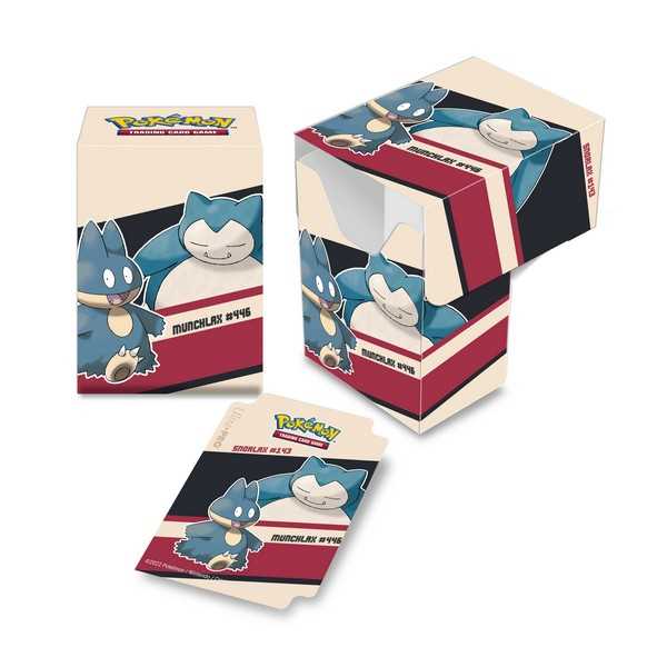 Ultra Pro Pokémon Deck Box SNORLAX & MUNCHLAX