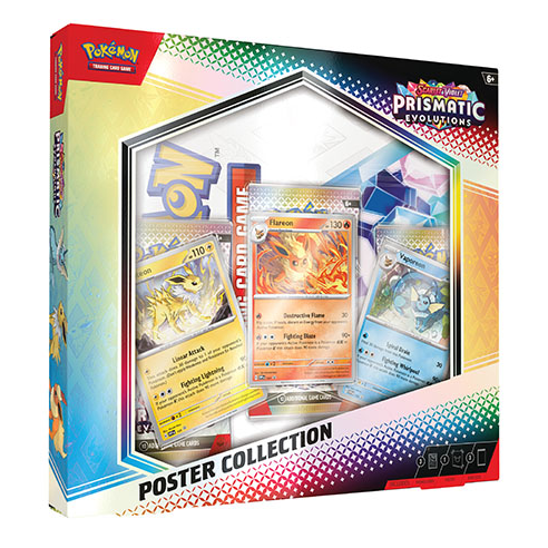 Pokemon Scarlet & Violet 8.5: Prismatic Evolutions Poster Collection English