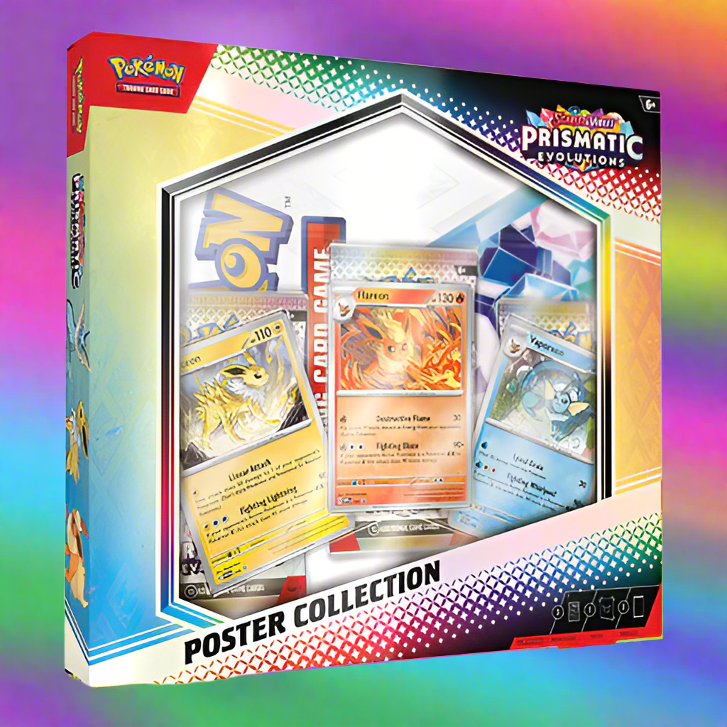 Pokemon Scarlet & Violet 8.5: Prismatic Evolutions Poster Collection English