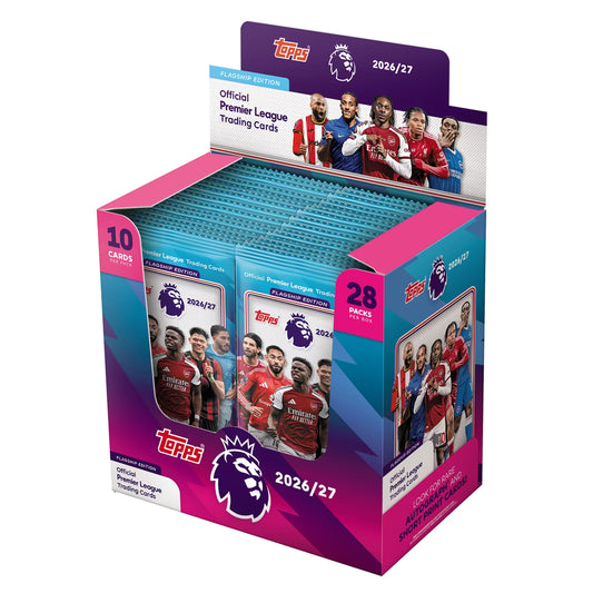 Topps Flagship Premier League 2026/27 Full Booster Box – 28 Packs