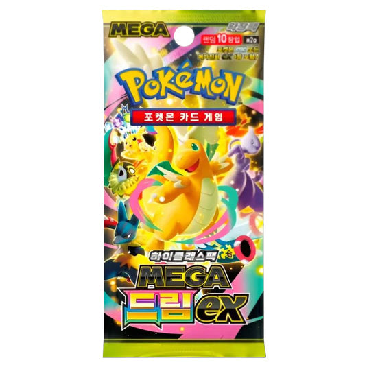 Pokémon Mega Dream Booster Pack Korean M2A