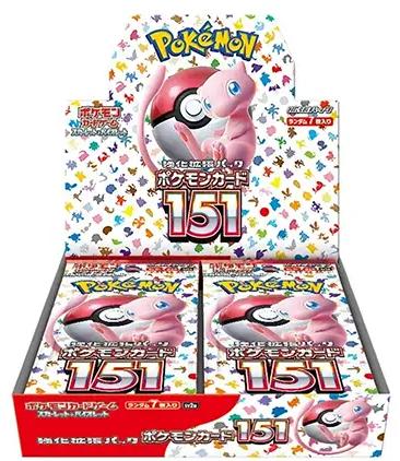 Japanese Pokemon: 151 SV2A Booster Box UK